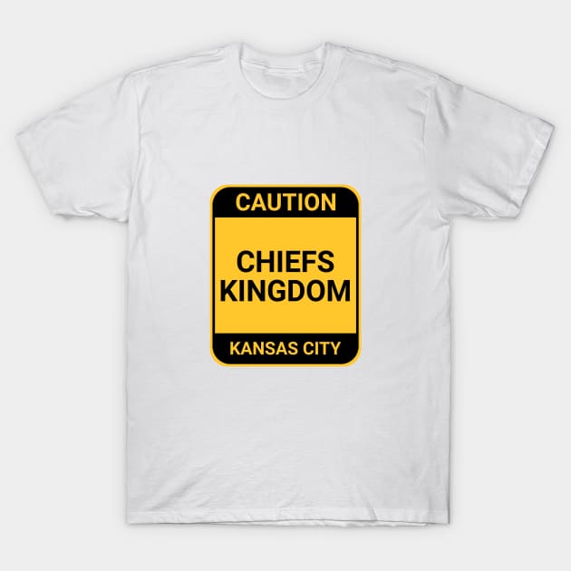 CHIEFS KINGDOM T-Shirt by BURN444